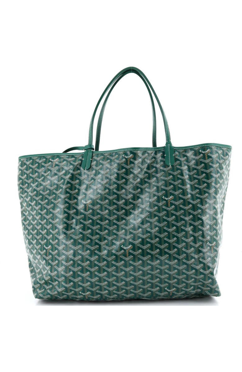 Pre-Owned Goyard Saint Louis Tote Coated Canvas GM, Alternate, color, Green