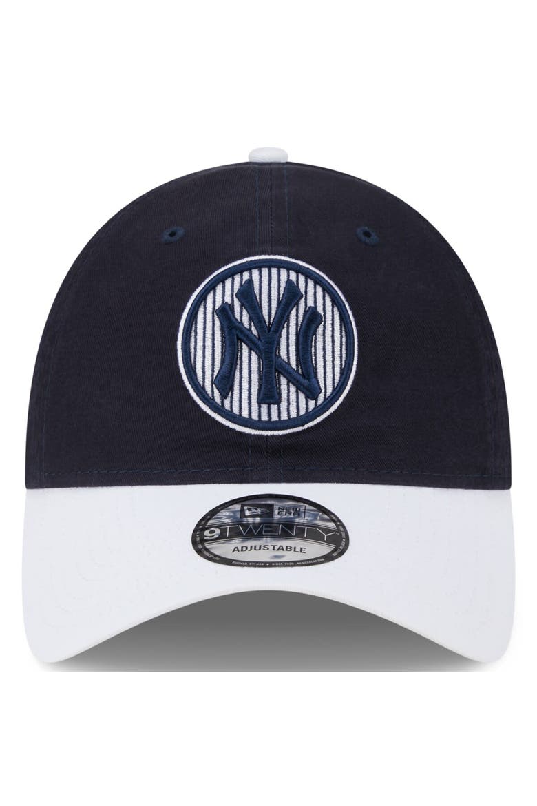 Men's New Era  Navy New York Yankees 2024 Batting Practice 9TWENTY Adjustable Hat, Alternate, color, Navy