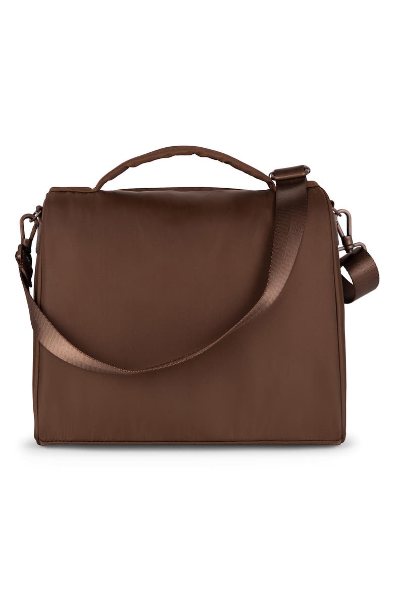 Insulated Twill Bottle Bag, Alternate, color, ESPRESSO