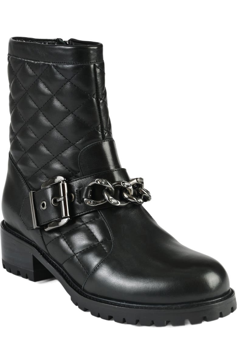 Allegra James Cate Biker Bootie, Alternate, color,