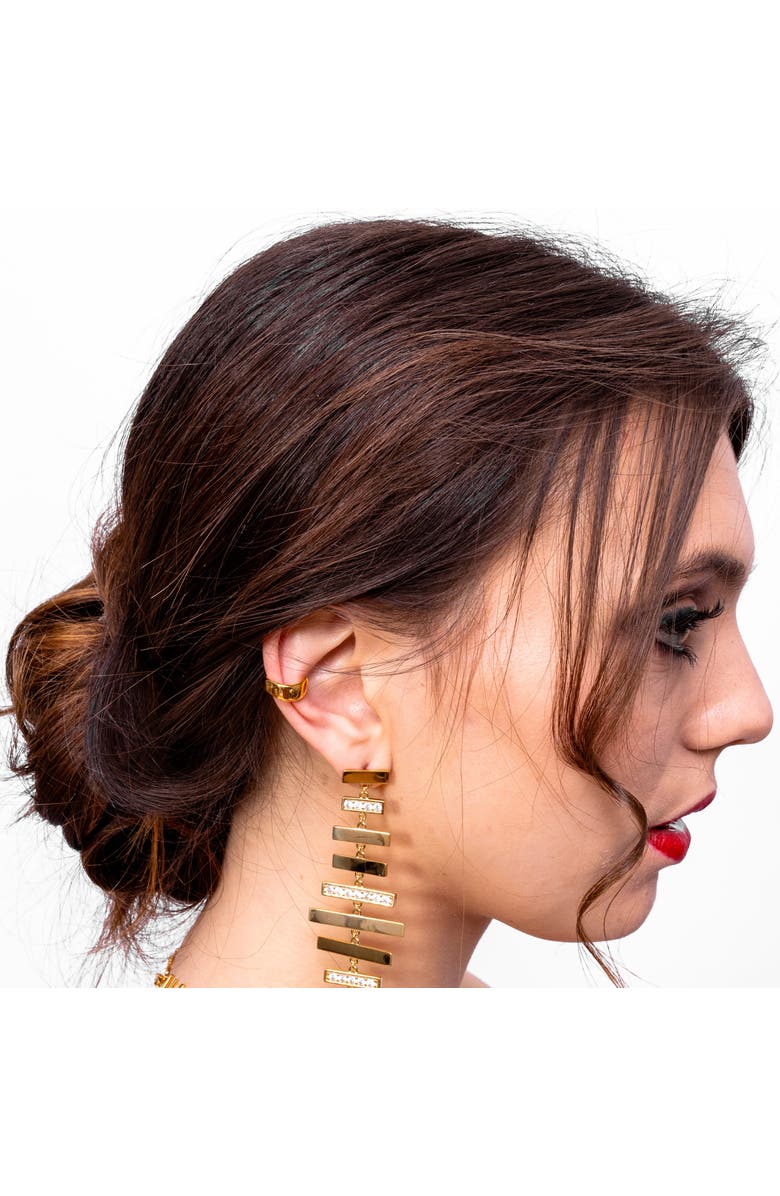 Lucy Quartermaine Flat Plain Cuff, Alternate, color, 