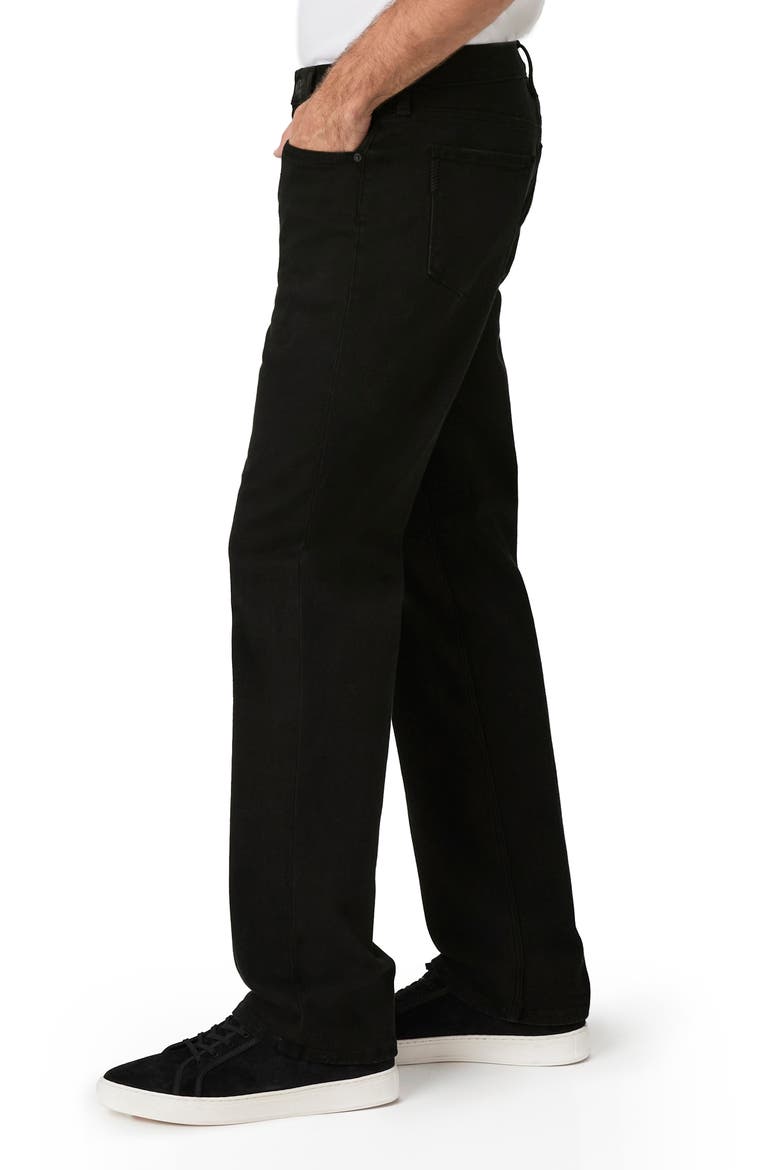 Doheny Relaxed Straight Leg Jeans, Alternate, color, BLACK