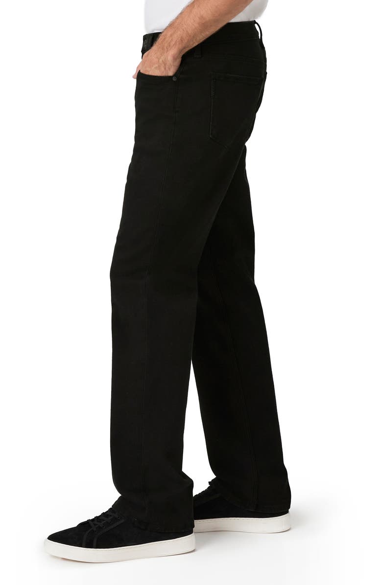 PAIGE Doheny Relaxed Straight Leg Jeans, Alternate, color, Black