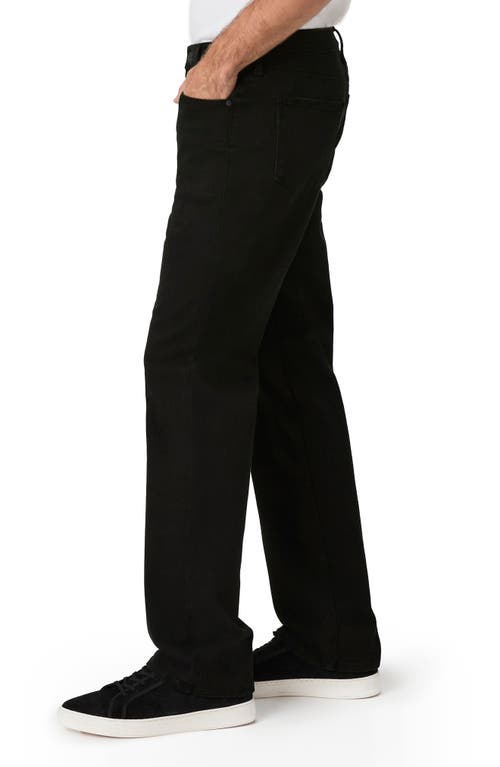 Paige Doheny Relaxed Straight Leg Jeans In Black