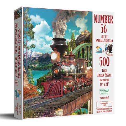 Number 56 500 piece Jigsaw Puzzle for Adults