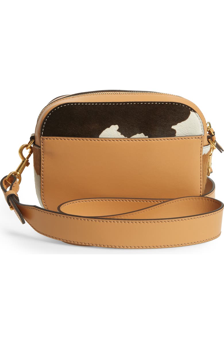 Tory Burch McGraw Genuine Calf Hair Camera Bag, Alternate, color,