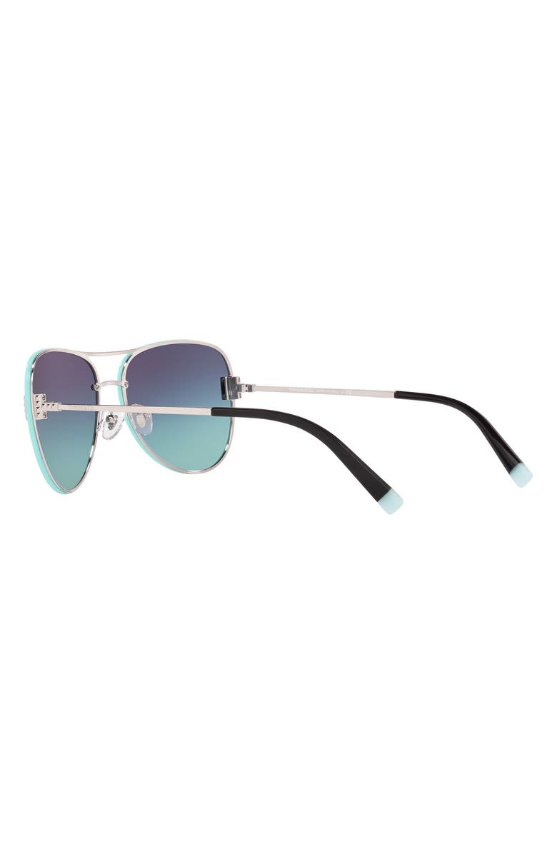 Tiffany & Co. 62mm Aviator Sunglasses, Alternate, color,