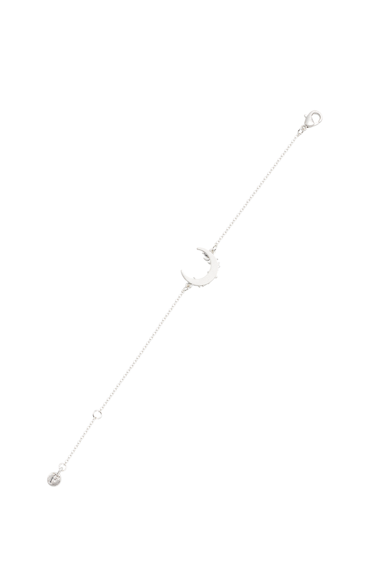 Fable England Nightshade Moon Silver Bracelet, Alternate, color, Silver