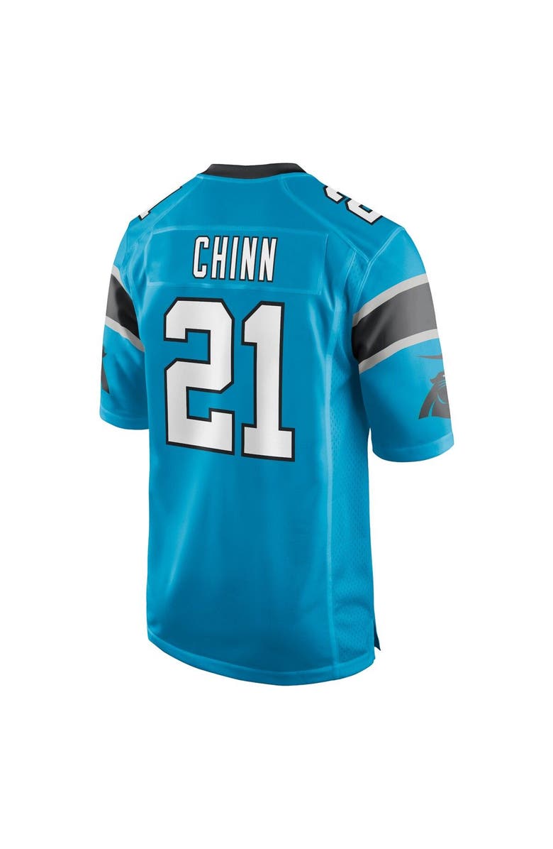 Nike Men's Nike Jeremy Chinn Blue Carolina Panthers Game Jersey, Alternate, color,