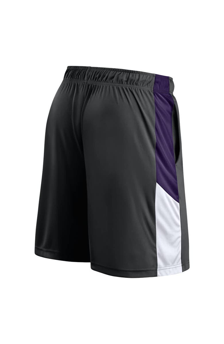 FANATICS Men's Fanatics  Black Phoenix Suns Practice Performance Shorts, Alternate, color, Black