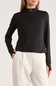 LAYER 8 Horizon Quarter Zip Top