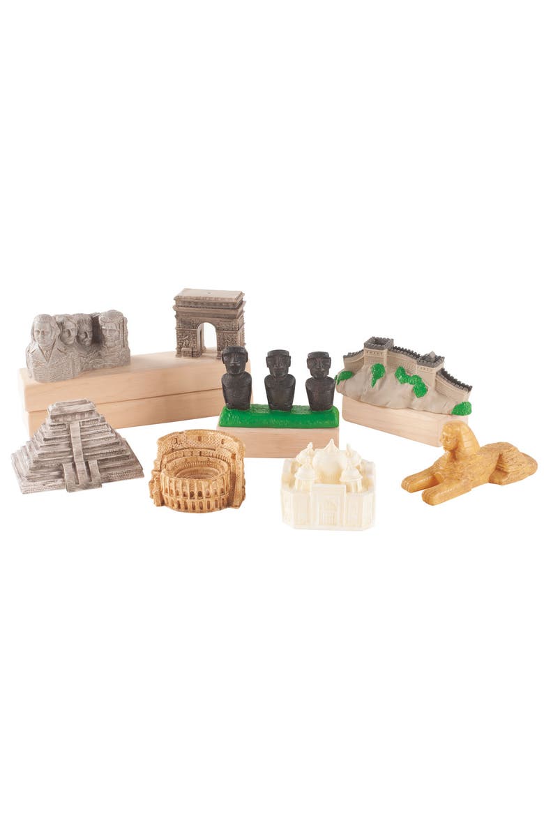 World Landmarks - Set of 8, Main, color, Multicolor