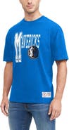 TOMMY JEANS Men's Tommy Jeans Blue Dallas Mavericks Mel Varsity T-Shirt