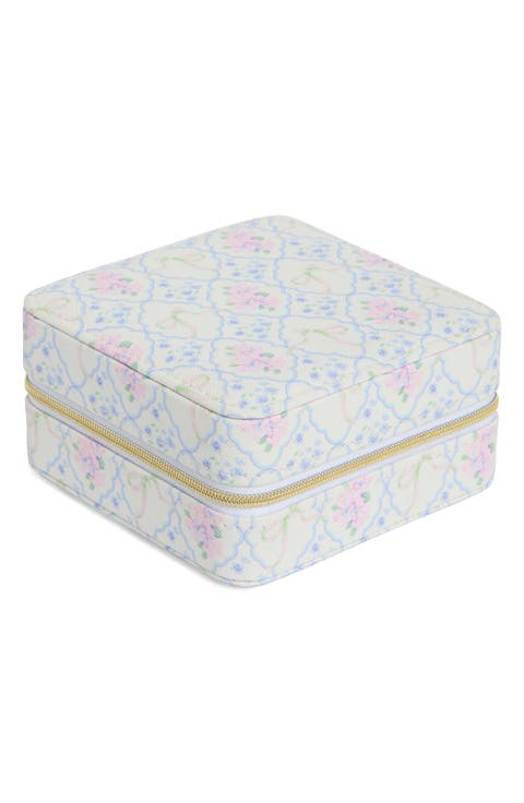 Square Zip Jewelry Box
