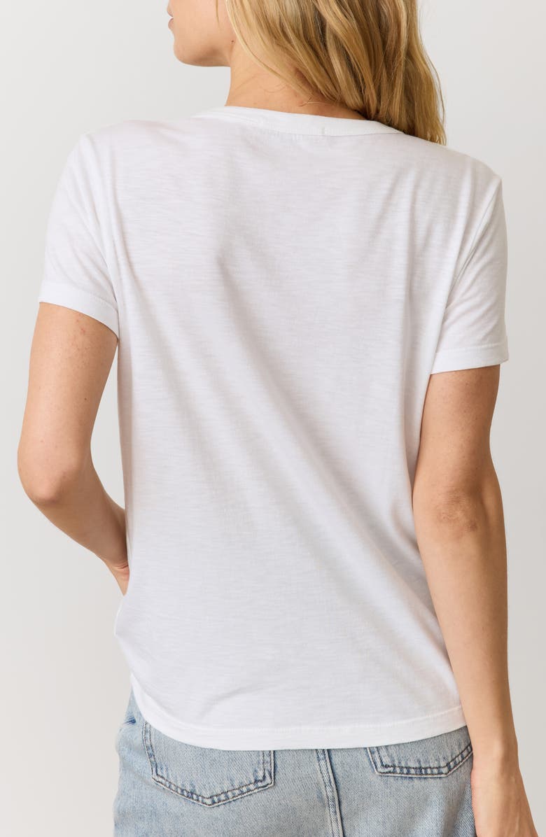 Marine Layer Tried & True Crewneck T-Shirt, Alternate, color, White