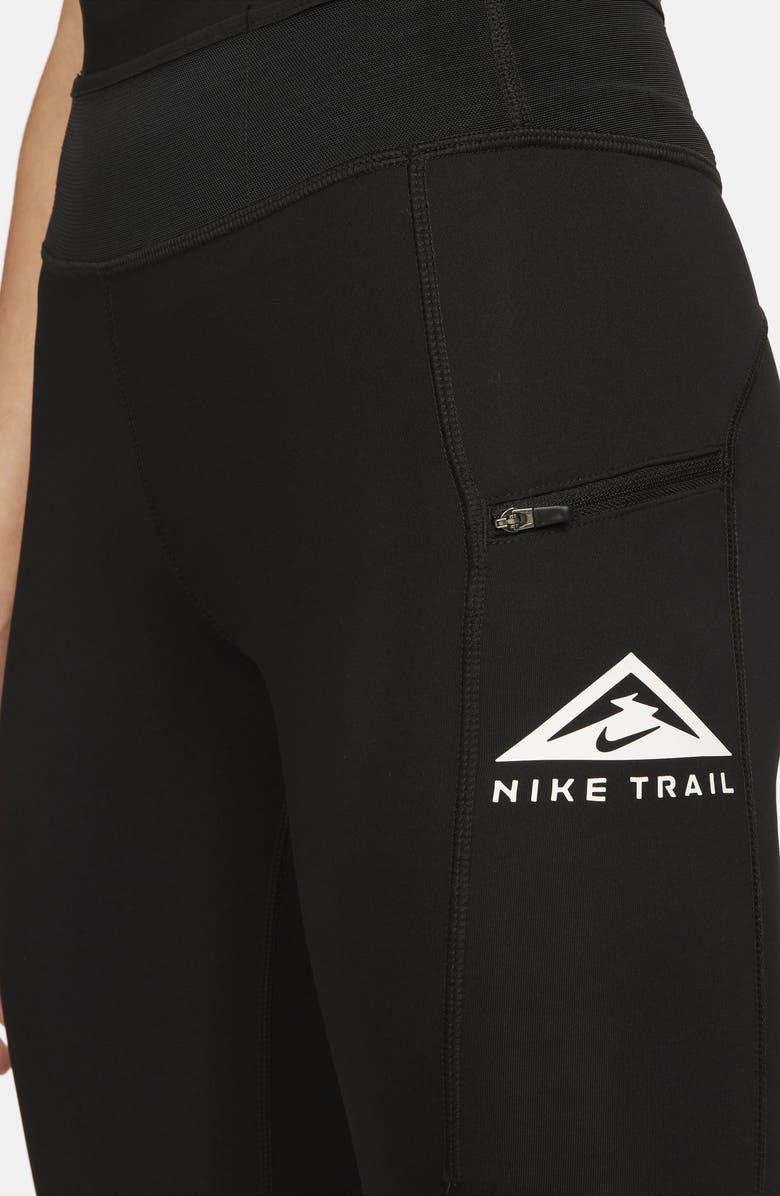 Nike Epic Luxe Mid-Rise Trail Running Leggings, Alternate, color, 