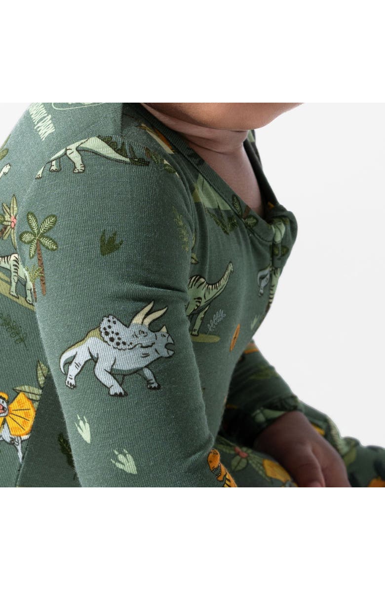 Bellabu Bear Baby Jurassic Park Safari Convertible Footie, Alternate, color, Jurassic Park: Safari