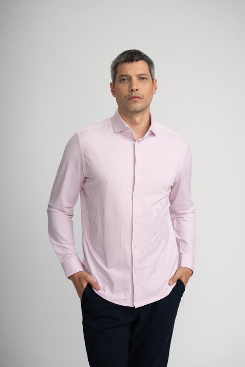 Apex Estate Microstripe LS Shirt
