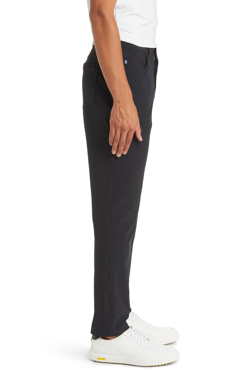Mizzen+Main Helmsman Golf Pants, Alternate, color, Black Solid