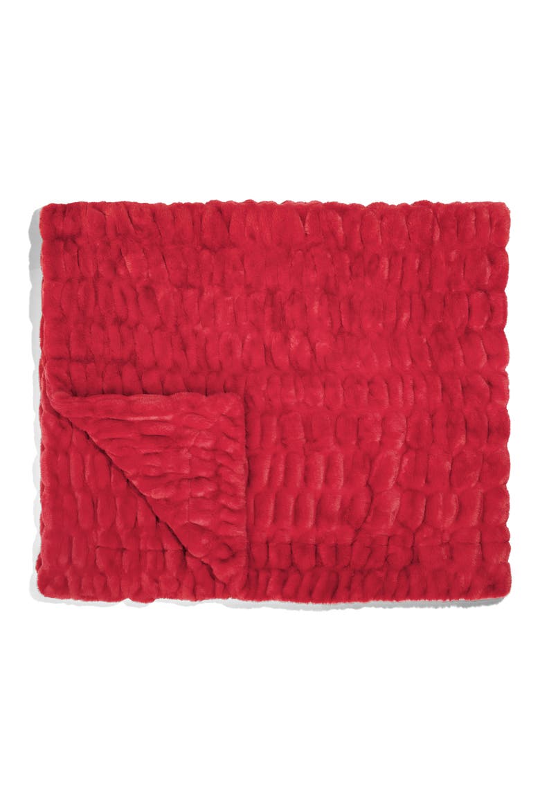 Original Throw Blanket, Main, color, CHERRY RED