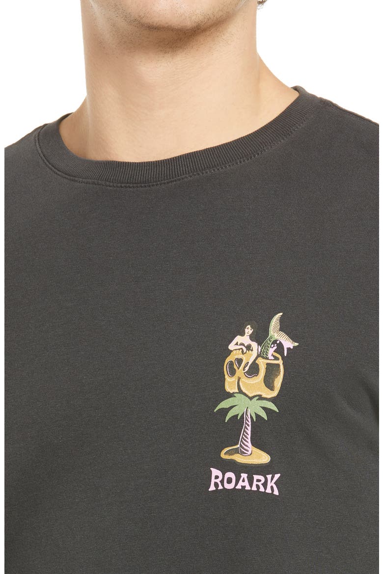 Men's Sailor's Journey Long Sleeve Graphic Tee, Alternate, color, BLACK