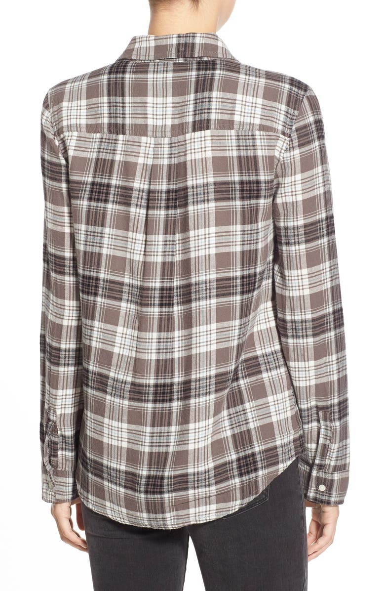 BP. Plaid Flannel Shirt, Alternate, color,