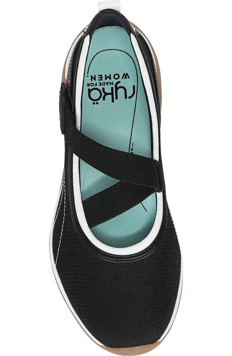 Rykä Era Mary Jane Sneaker, Alternate, color, Black White