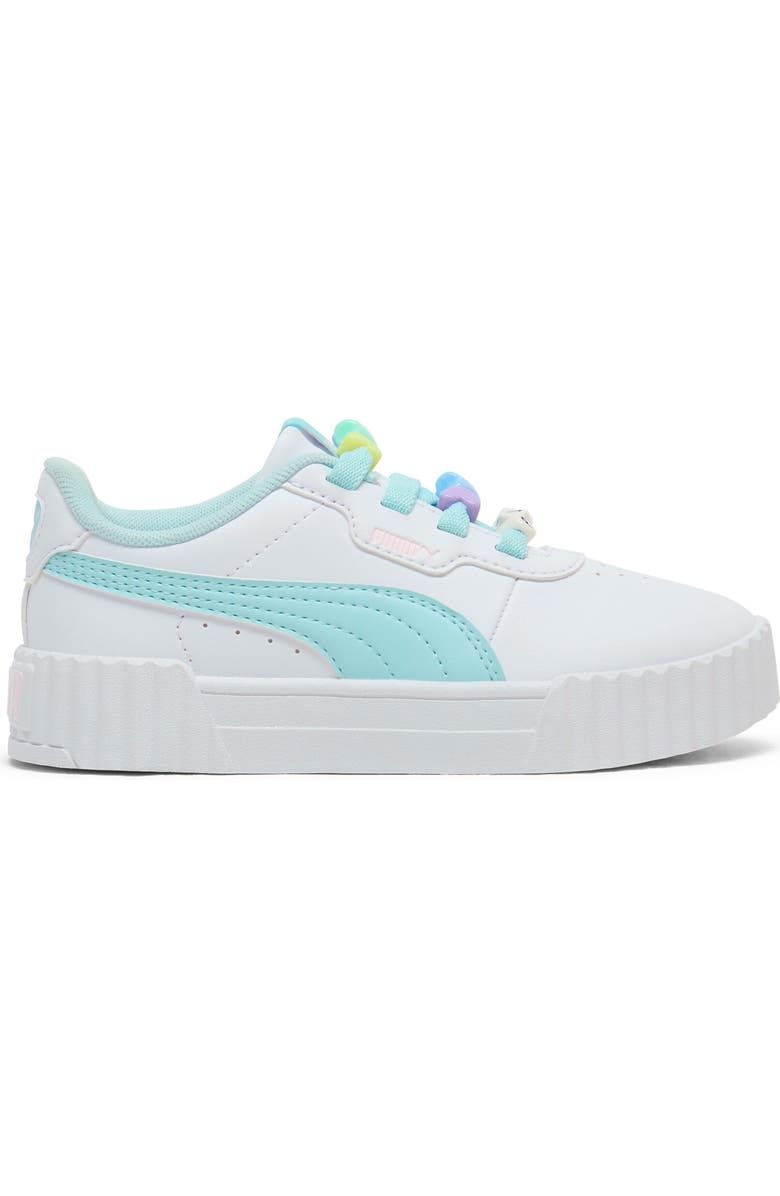 PUMA Kids' Carina 3.0 Sneaker, Alternate, color, White