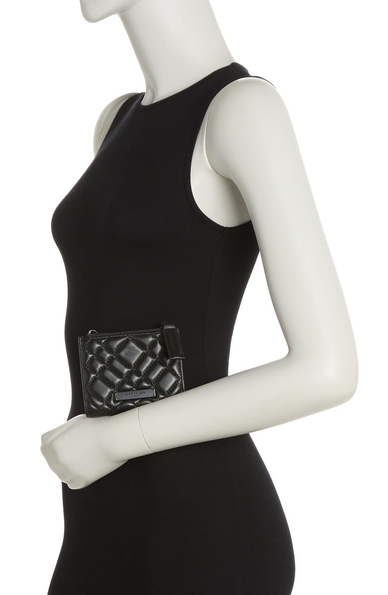 Kurt Geiger London Mini Purse Drench Card Wallet, Alternate, color, Black