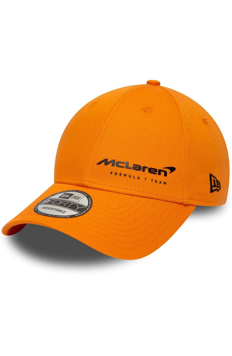 New Era Men's New Era  Orange McLaren F1 Team Flawless 9FORTY Snapback Hat, Main, color, 