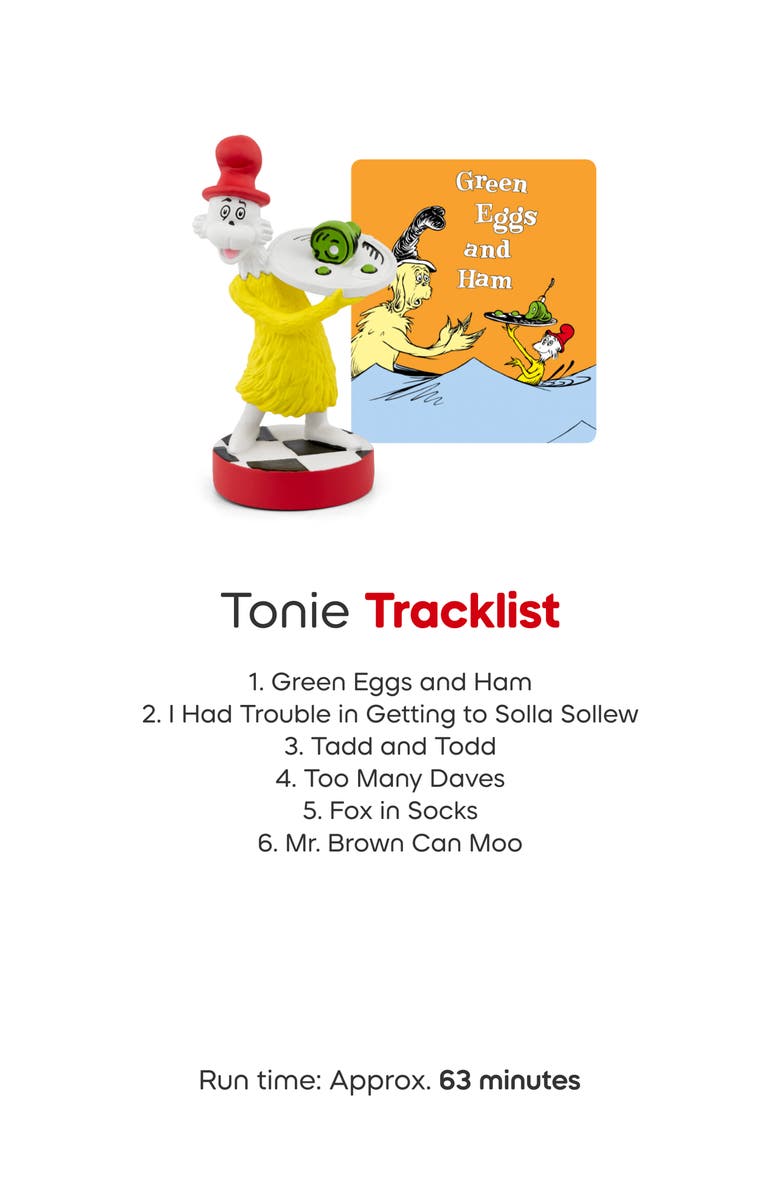 tonies Dr. Seuss <sup>®</sup> 3-Pack Tonie Audio Character Bundle, Alternate, color, Multiple