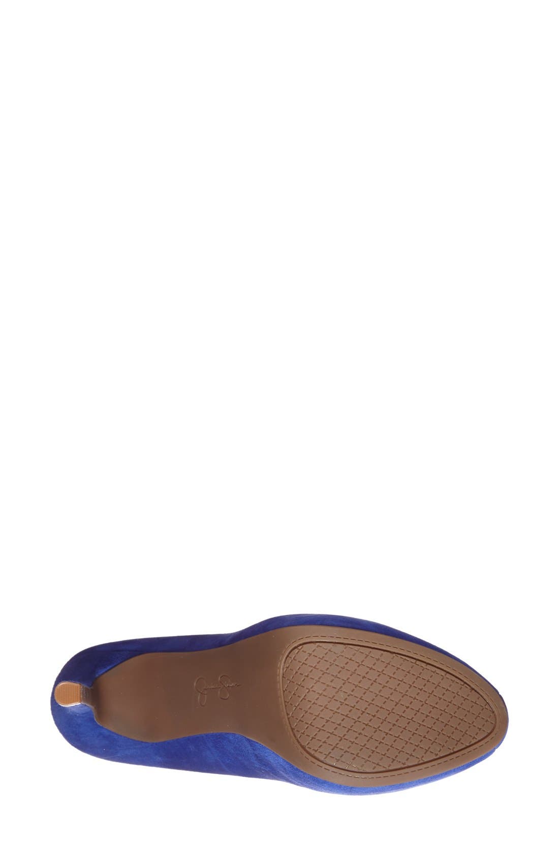 'Rebeca' Platform Pump, Alternate, color, NEW COBALT