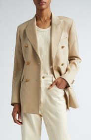 Golden Goose Double Breasted Virgin Wool Blazer