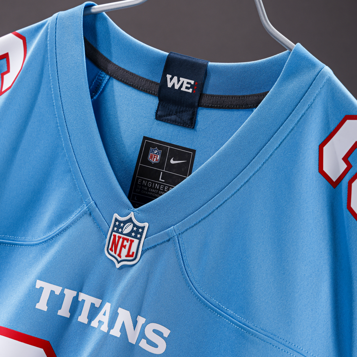 Nike Men's Nike Tony Pollard Light Blue Tennessee Titans Game Jersey ...