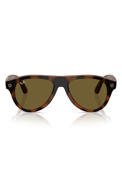 Meta Gen 3 Aviator 54mm Sunglasses