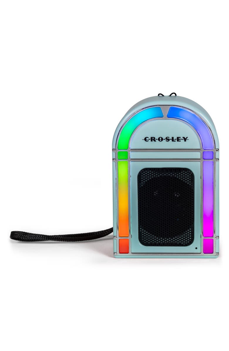 Crosley Radio Mini Jukebox Bluetooth<sup>®</sup> Speaker, Alternate, color, Aqua Blue