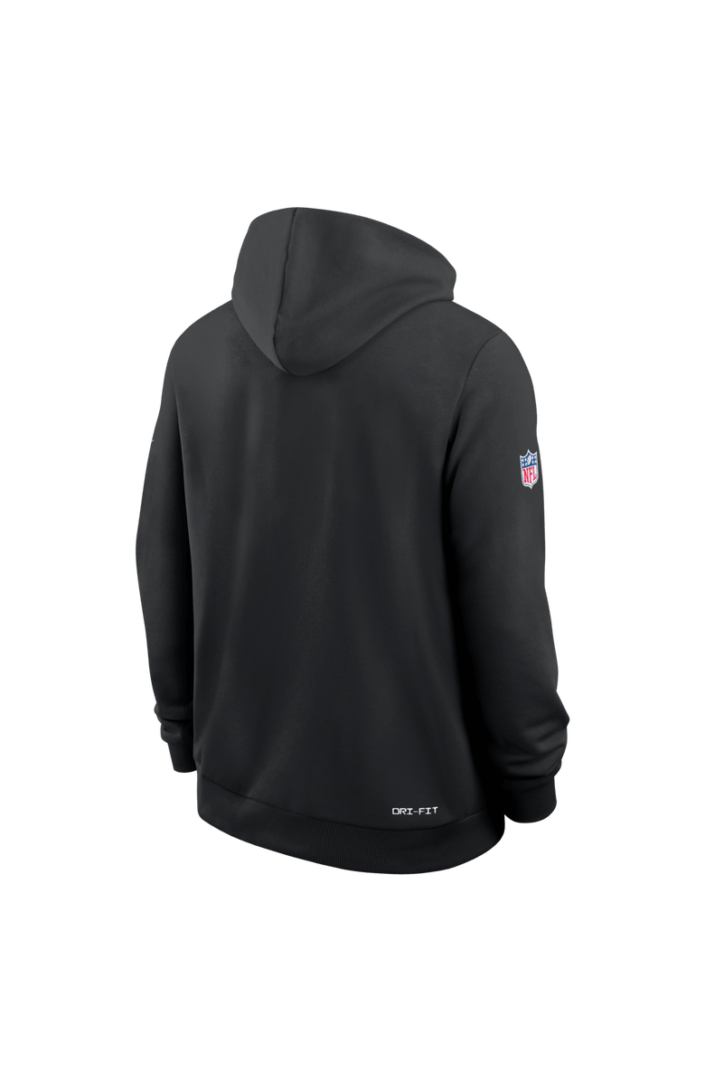 Nike Men's Nike Black San Francisco 49ers Sideline Standard Issue Dri-FIT Hoodie, Alternate, color, Black