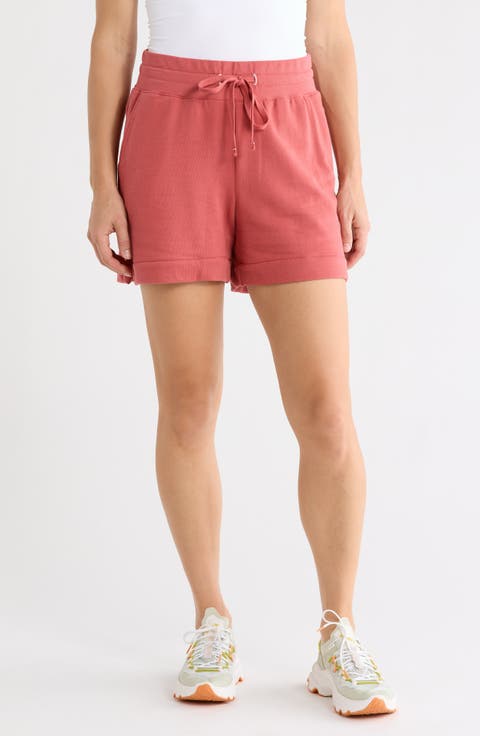 Marina Del Mar Tie Waist Cotton Shorts