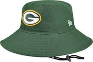 New Era Men's New Era Green Green Bay Packers Main Bucket Hat