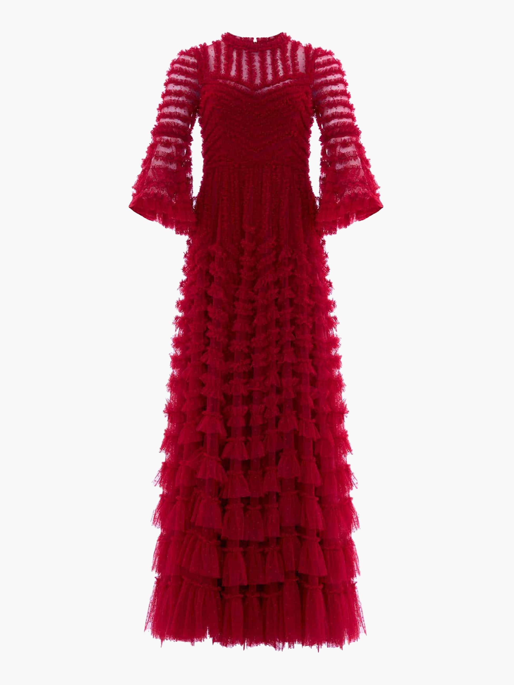 La Vie En Rose Round Neck Gown - image 2