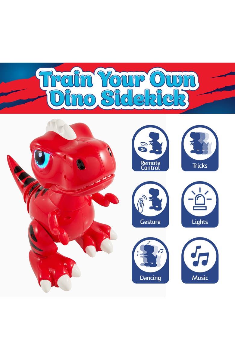 Power Your Fun Robo Pets Dino - Red, Alternate, color, Red