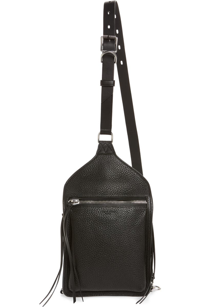 rag & bone Elliott Sling Leather Bag, Main, color,