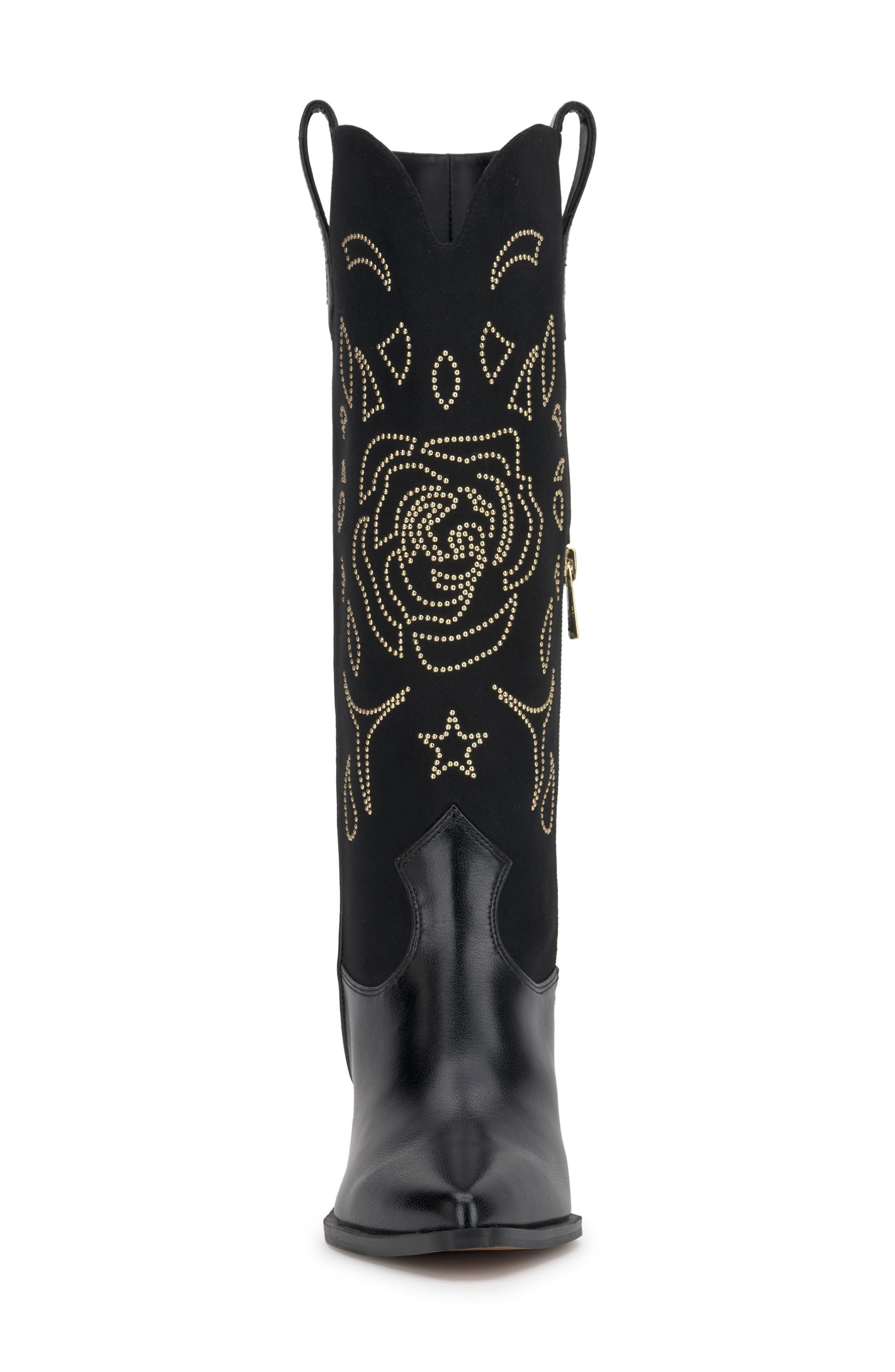 Jessica Simpson Zodra Western Boot, Alternate, color, Black