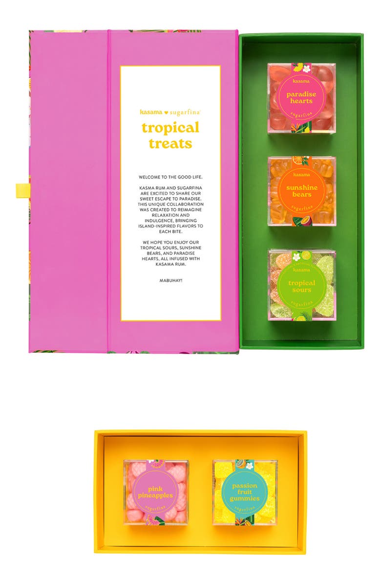 sugarfina A Taste of Paradise 5-Piece Bento Box Set, Main, color,