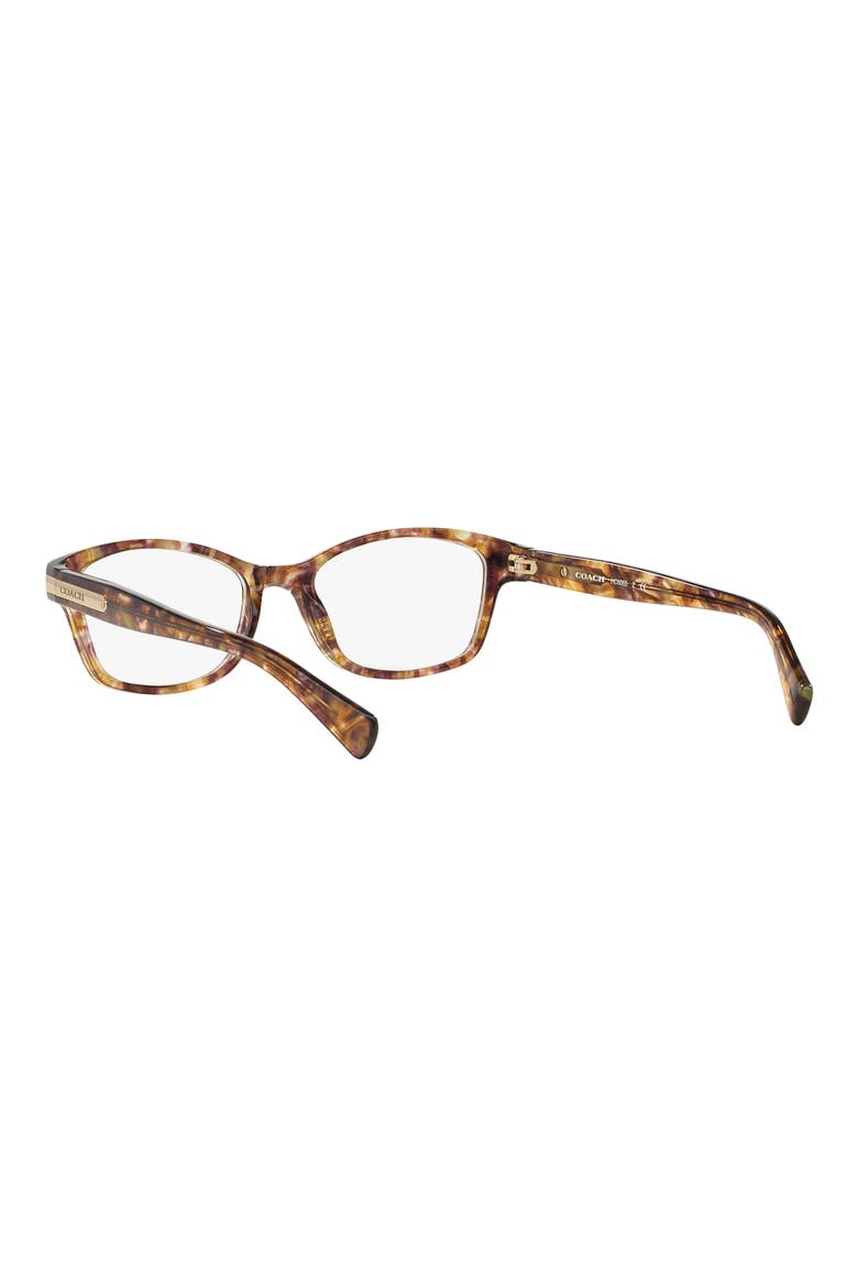 49mm Small Rectangular Optical Glasses, Alternate, color, LITE TORT