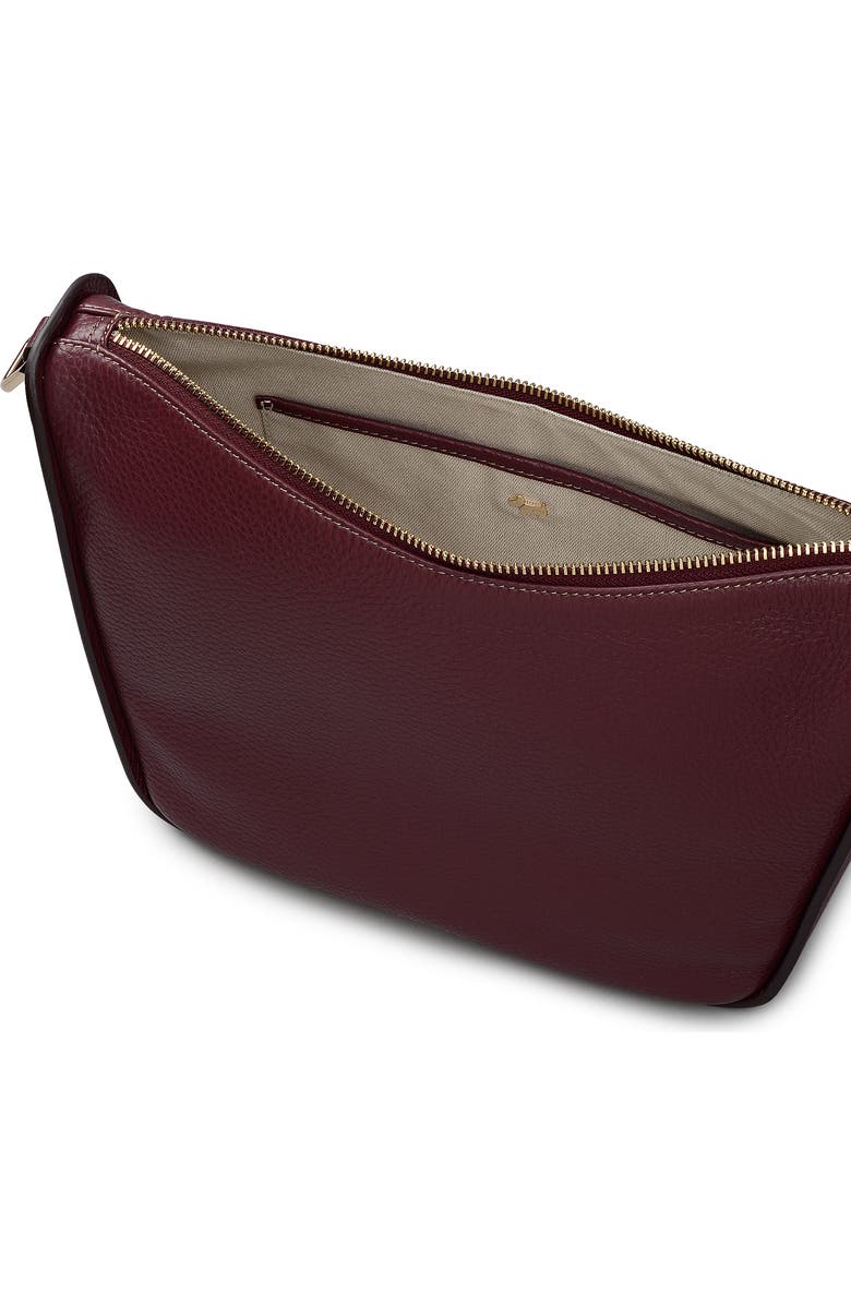 Radley Oak Street Medium Ziptop Crossbody Bag, Alternate, color, Dark Cherry