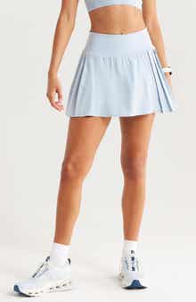 Zella Sunburst High Waist Pleated Tennis Skort