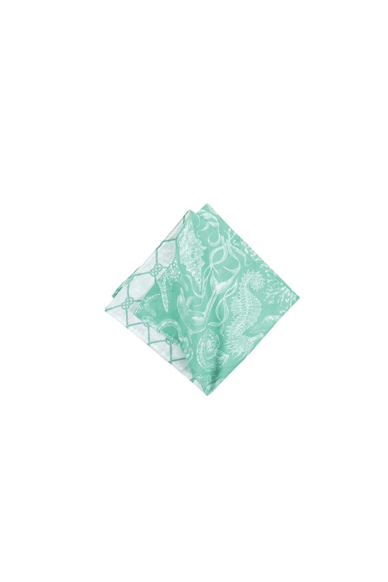 Turquoise Bay Napkin, Main, color, Blue