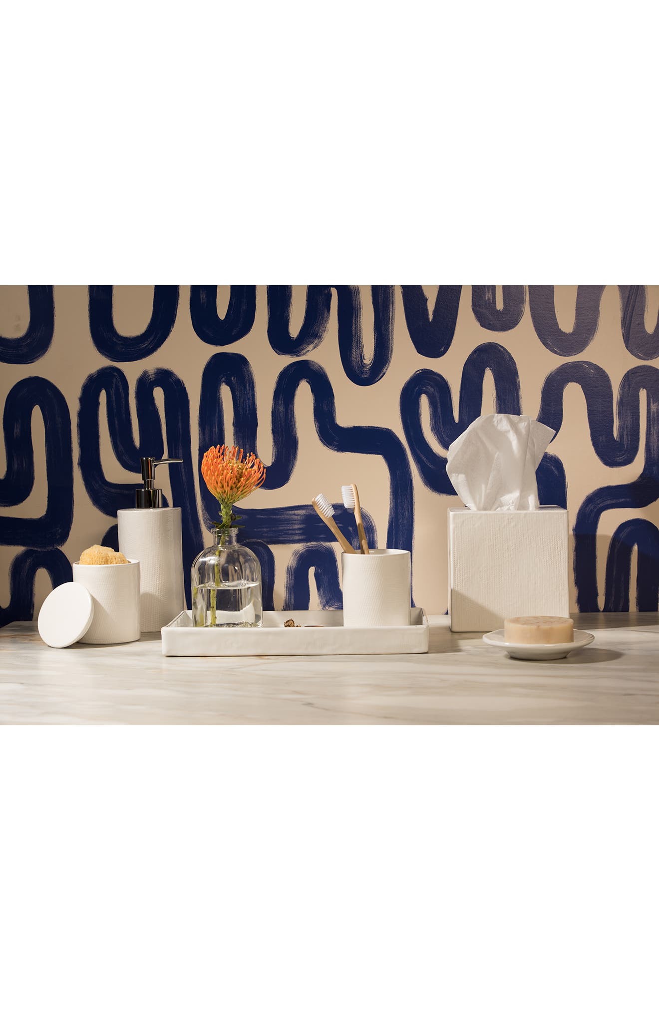 Pigeon And Poodle Cordoba Tissue Box Cover - Thumbnail 3