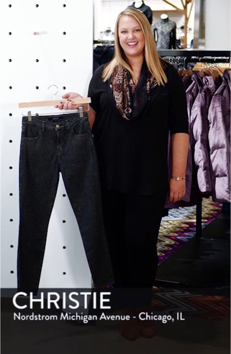 Alana High Waist Crop Skinny Jeans, sales video thumbnail